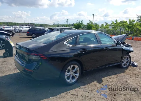 2025 Honda Accord Lx из США, поврежденный, VIN 1HGCY1F26SA025407